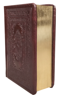 Святое Евангелие (подарочное, карманный формат, на русском языке, золотой обрез, кожа, с закладкой)